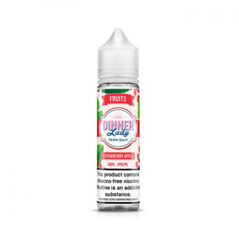 Strawberry Apple by Dinner Lady Tobacco-Free Nicotine Series E-Liquid