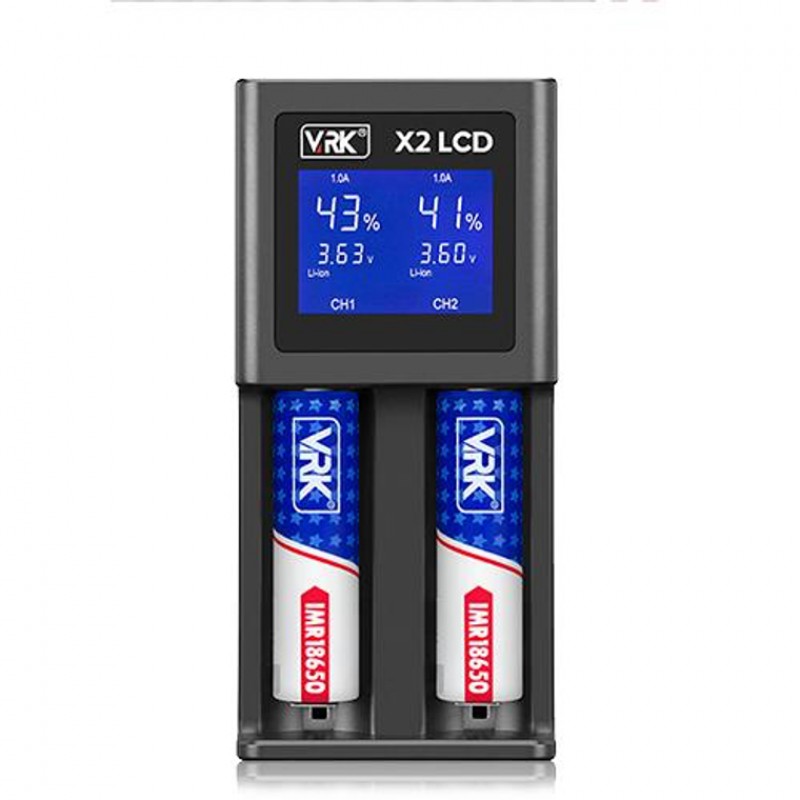 VRK X2 LCD Battery Charger