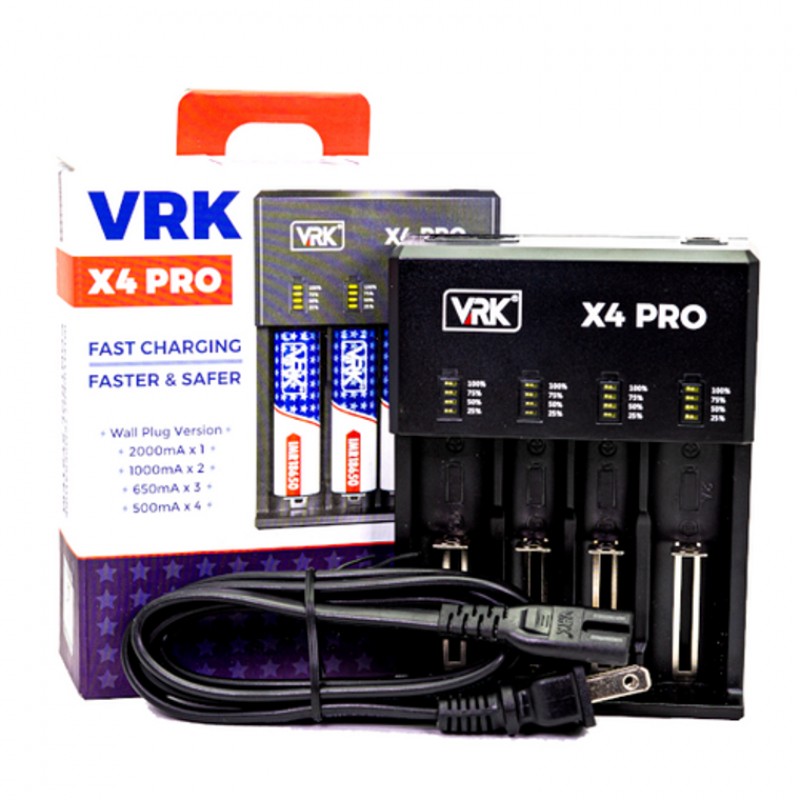 VRK X4 Pro Charger | 4 Bay