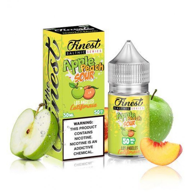 Apple Peach Sour by Finest SaltNic E-Liquid