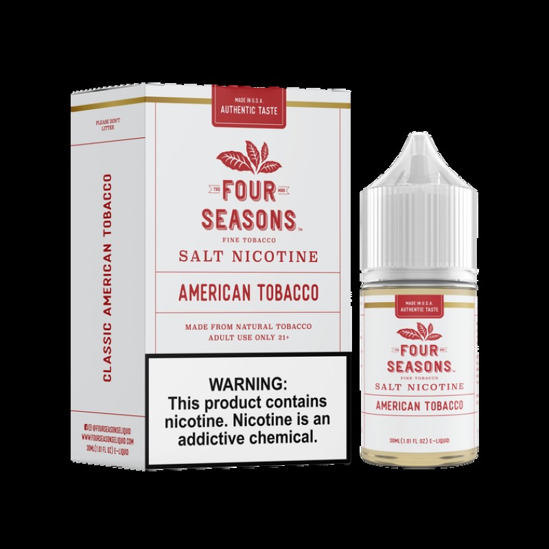 American Tobacco by Four Seasons Salts Series | 30mL