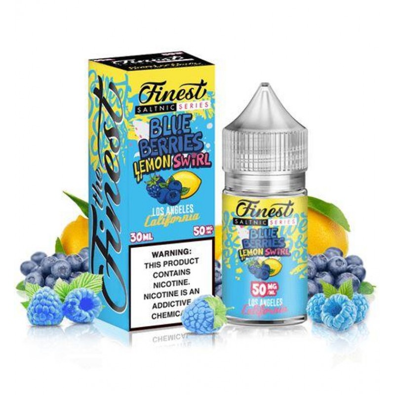 Blue Berries Lemon Swirl by Finest SaltNic E-Liquid