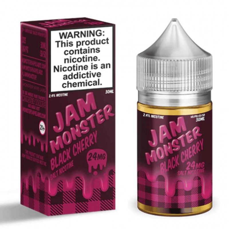 Black Cherry By Jam Monster Salts E-Liquid