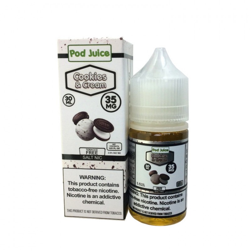 Cookies & Cream by Pod Juice Salt