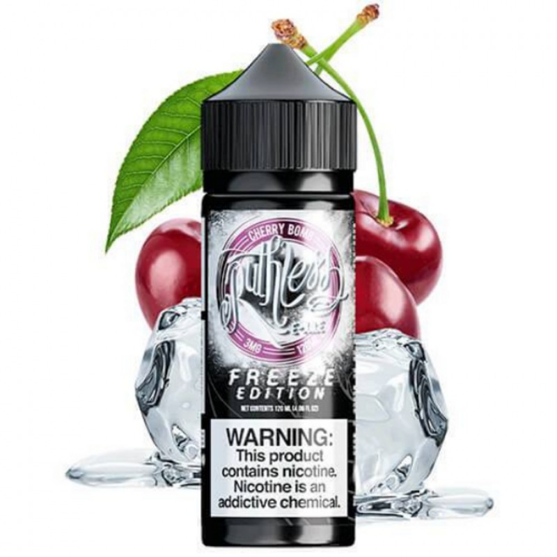 Cherry Bomb by Ruthless Series Freeze Edition E-Liquid