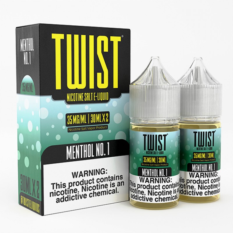 Menthol No.1 By Twist Salts E-Liquid