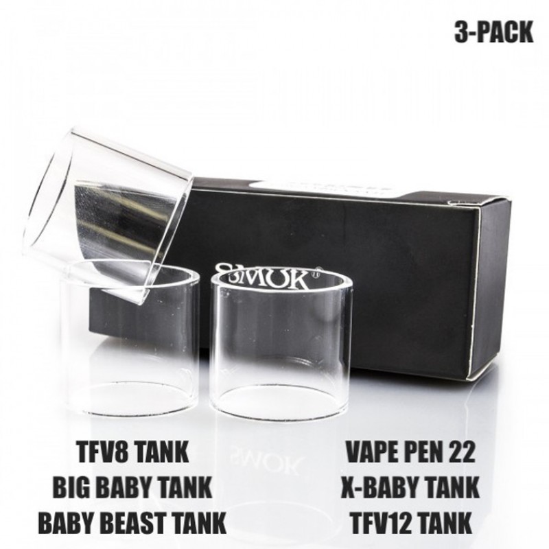 SMOK Glass (3-Pack) | TFV8/Baby Beast/Big Baby/X-Baby/TFV12/Vape Pen 22