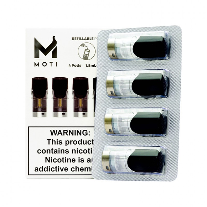 MOTI Vape Refillable Pods (4-Pack)