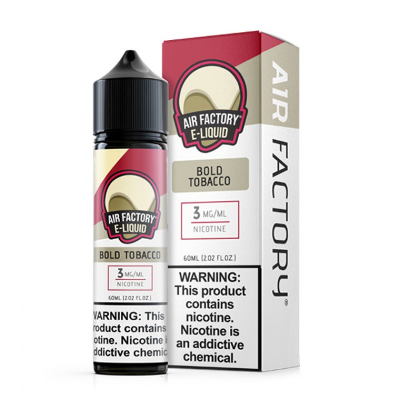 Bold Tobacco by Air Factory E-Liquid | 60mL