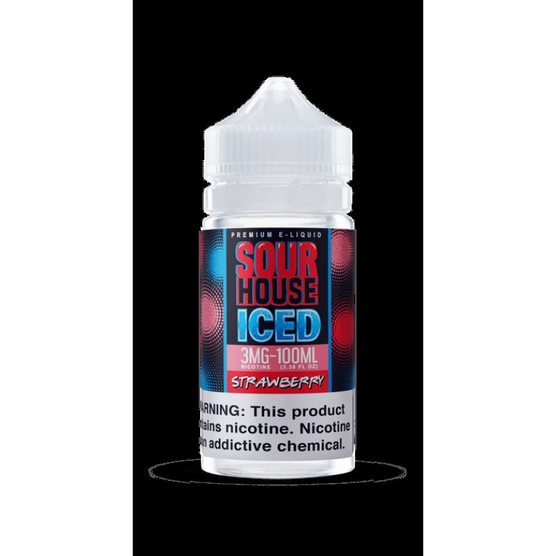 Strawberry Iced by Sour House E-Liquid