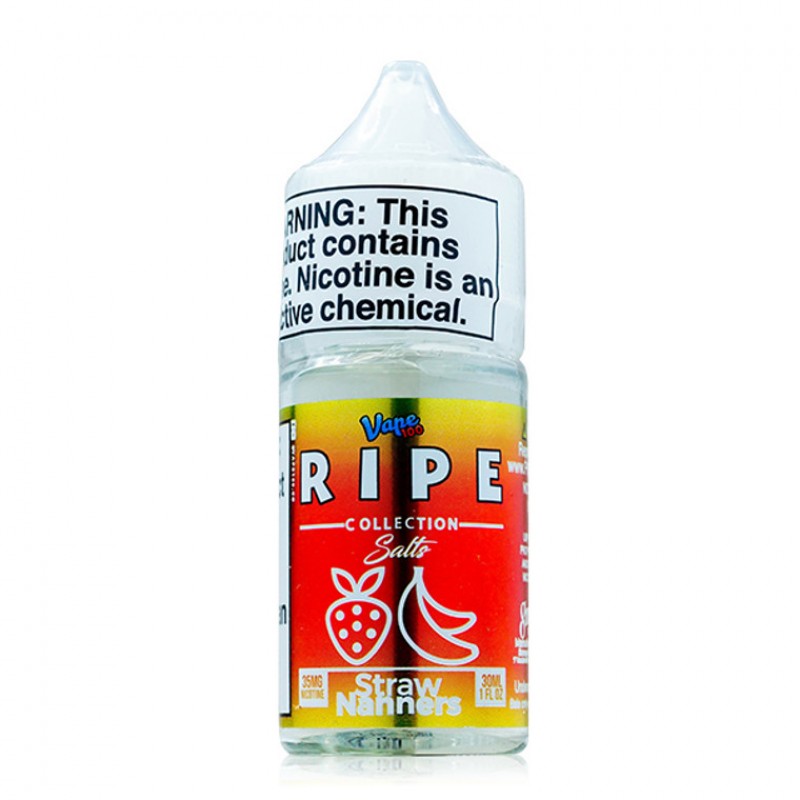 Straw Nanners Salt By Ripe E-Liquid