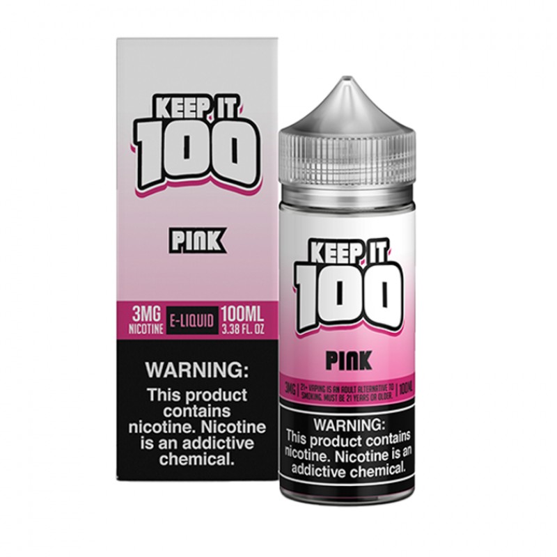 Pink by Keep It 100 Tobacco-Free Nicotine E-Liquid