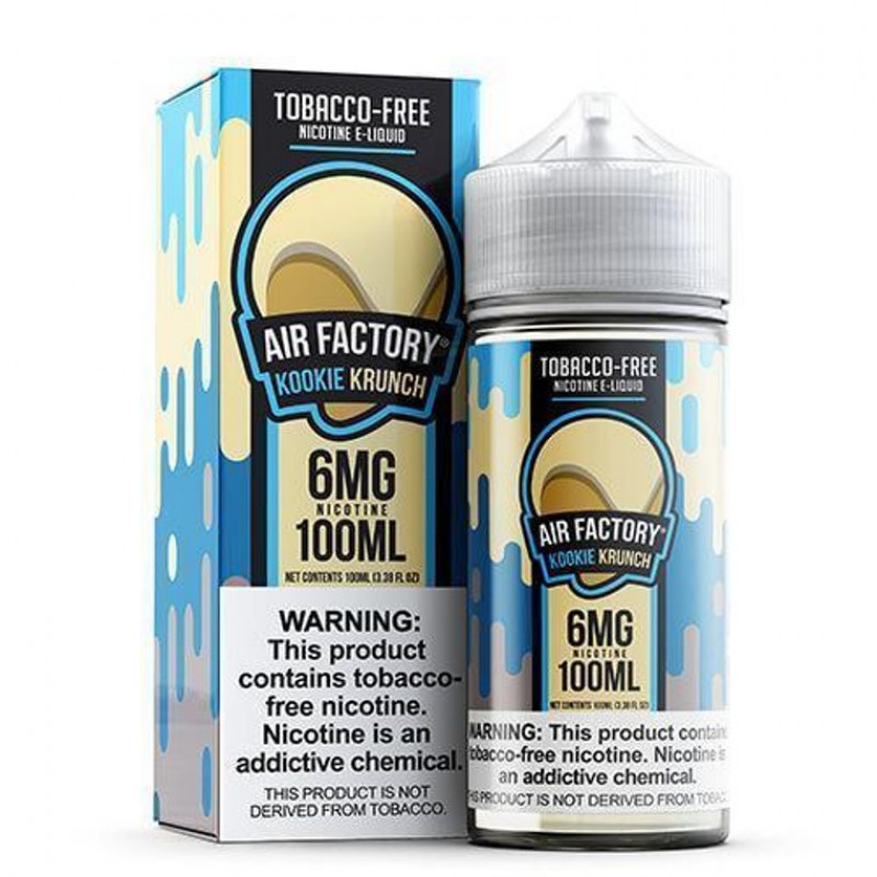 Vanilla Crunch (Kookie Krunch) by Air Factory Tobacco-Free Nicotine Nicotine E-Liquid