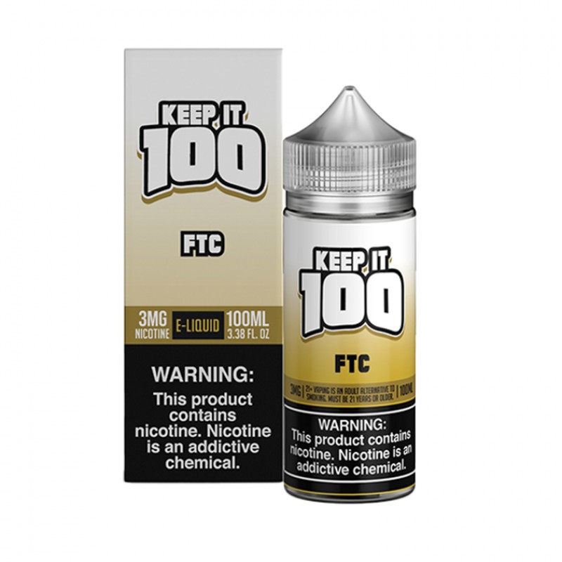 FTC by Keep It 100 Tobacco-Free Nicotine Series E-Liquid