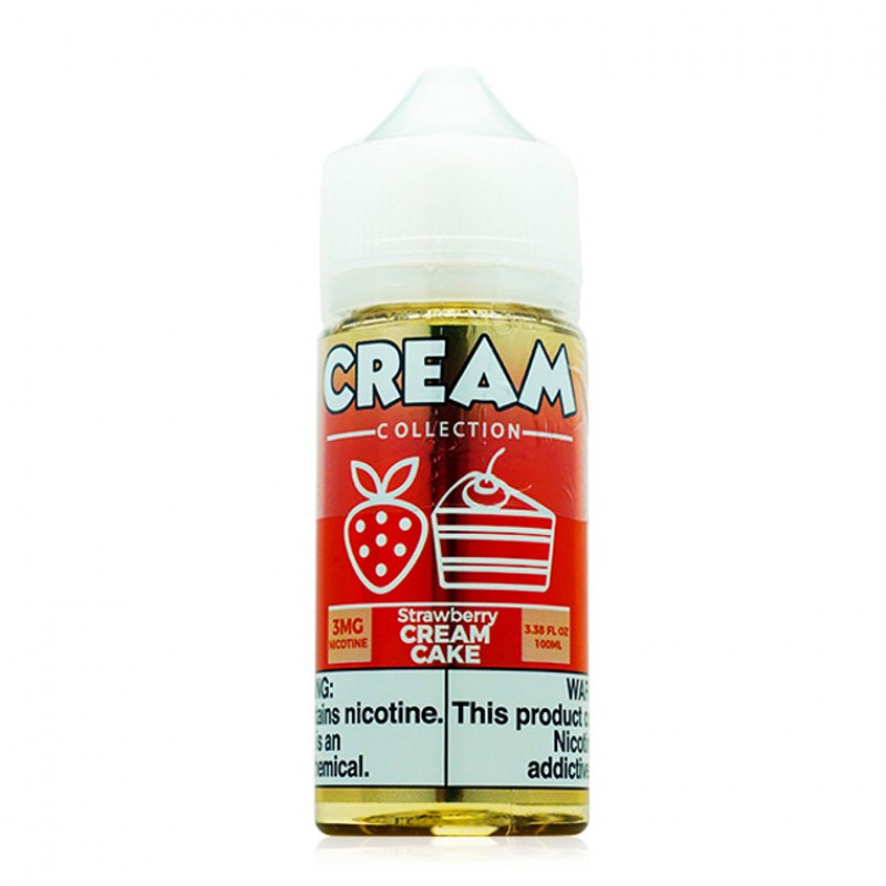 Strawberry Cream Cake By Vape 100 Cream E-Liquid