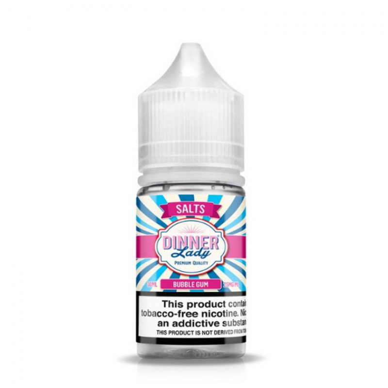 Bubblegum by Dinner Lady Tobacco-Free Nicotine Salt Series E-Liquid