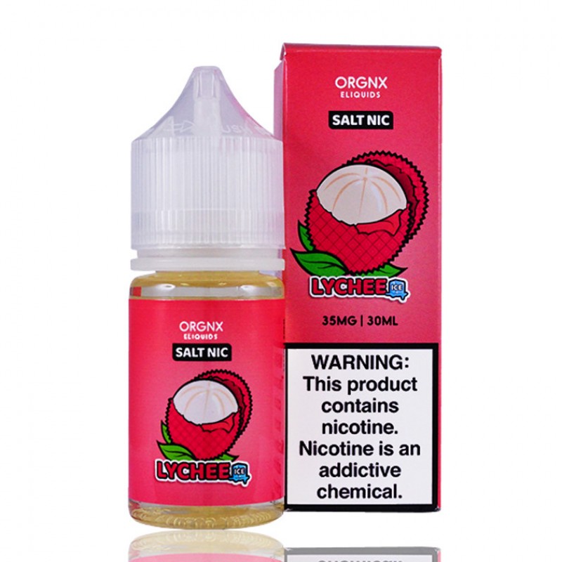 Lychee Ice By ORGNX Salt E-Liquid