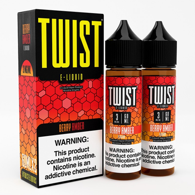 Berry Amber (Strawberry Honey Graham) by Twist E-Liquid