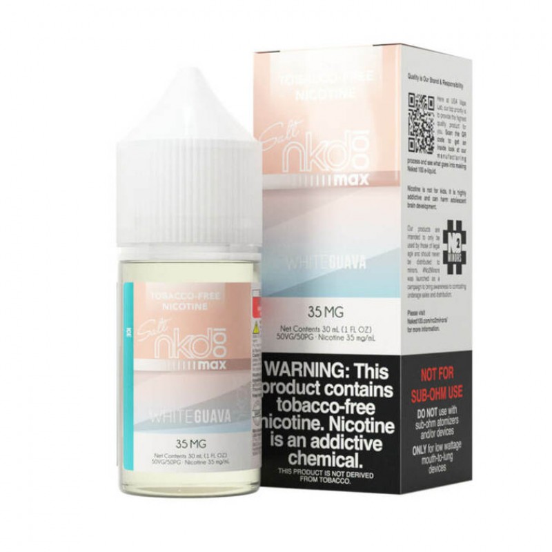 Max White Guava Ice by Naked Max E-Liquid