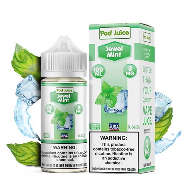 Pod Juice TFN Series 100mL - Jewel Mint