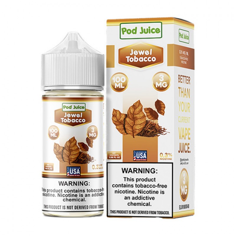 Jewel Tobacco by Pod Juice TFN Series 100mL