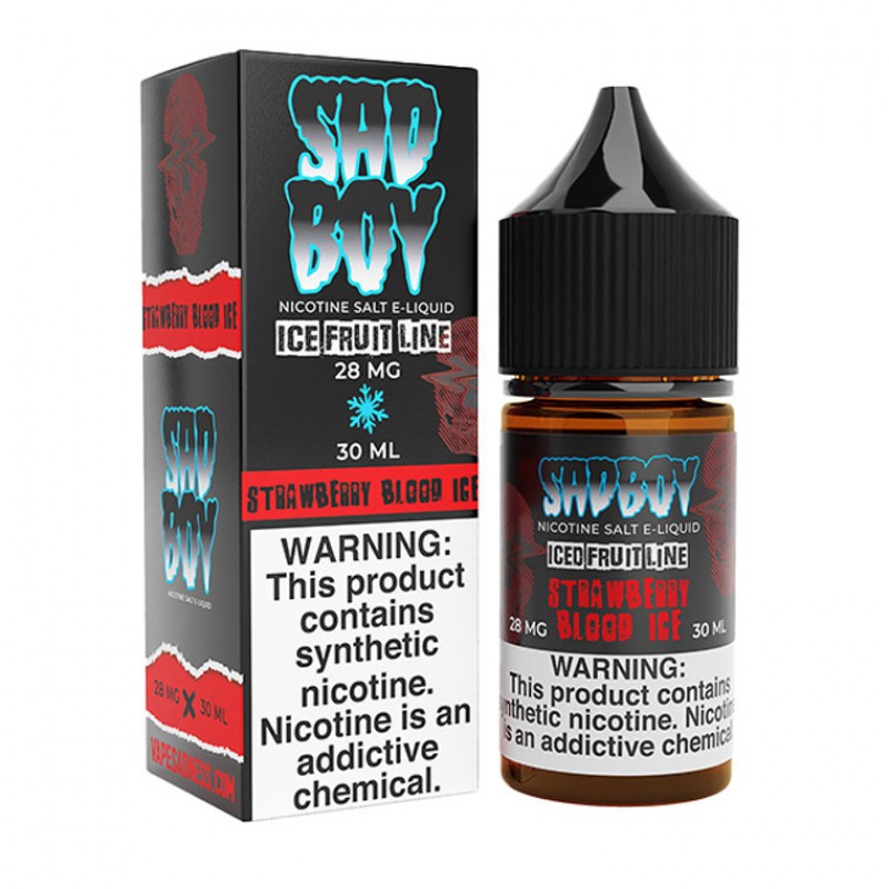 Strawberry Blood Ice by Sadboy Salt Series | 30mL