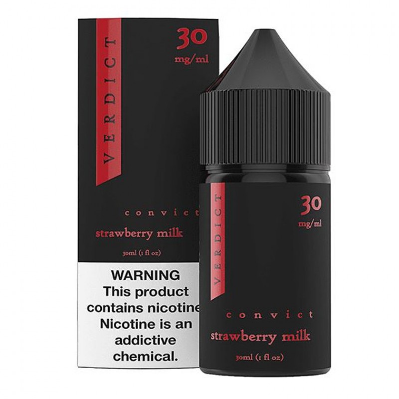 Convict - Strawberry Cream by Verdict - Revamped Salt Series | 30mL