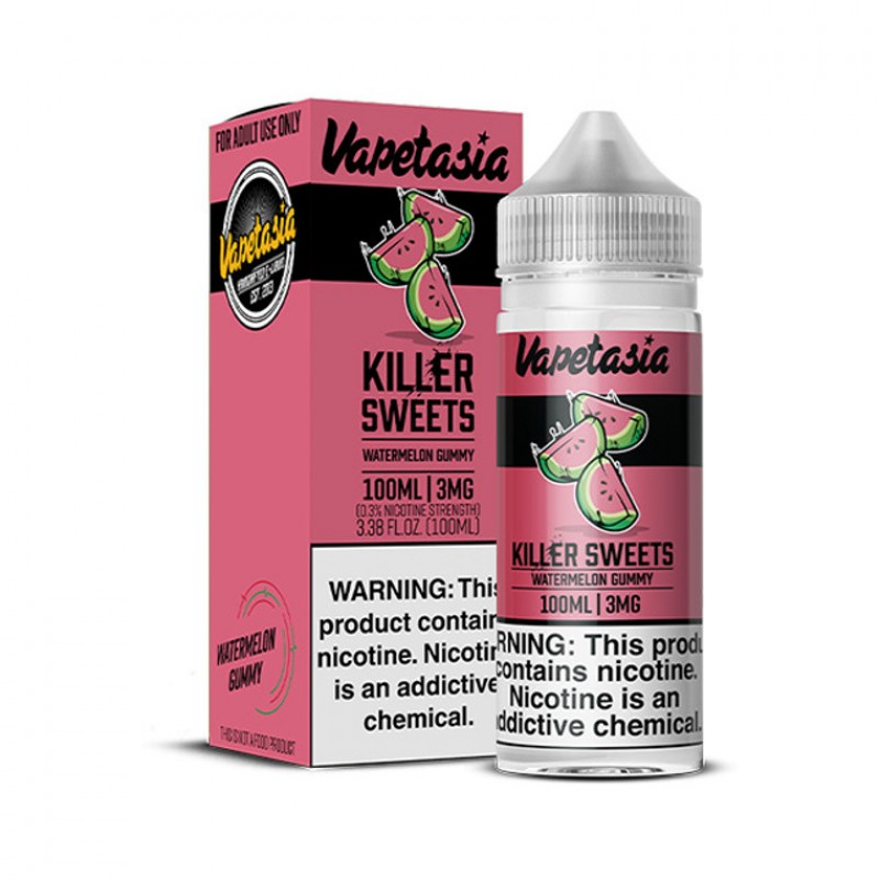 Killer Sweets Watermelon Gummy by Vapetasia Tobacco-Free Nicotine Series E-Liquid