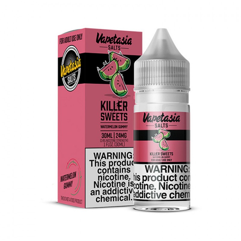 Killer Sweets Watermelon Gummy by Vapetasia Synthetic Salt 30mL