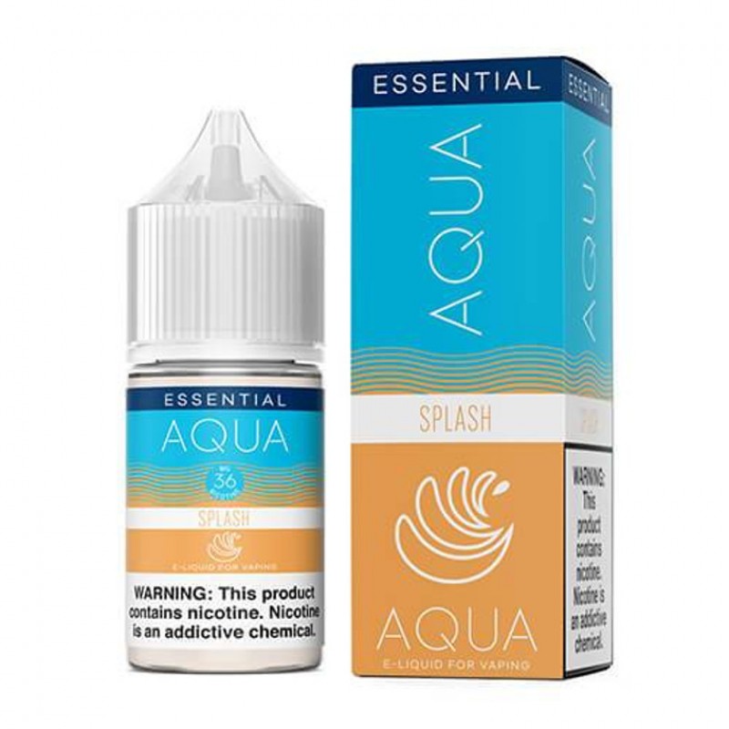 Splash by Aqua Essential Tobacco-Free Nicotine Salt Nic | 30mL