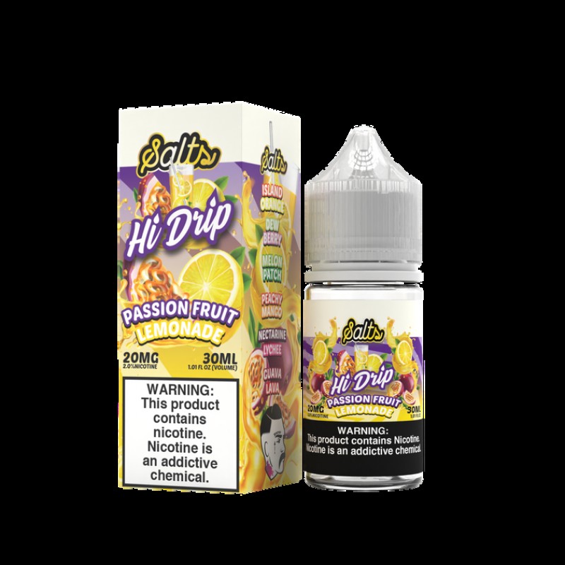 Passionfruit Fruit Lemonade by Hi Drip Salts 30mL