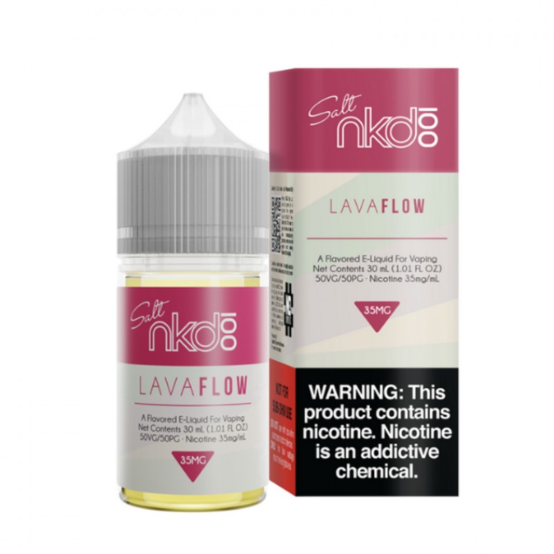 Lava Flow Blend by Naked Tobacco-Free Nicotine Salt Series E-Liquid