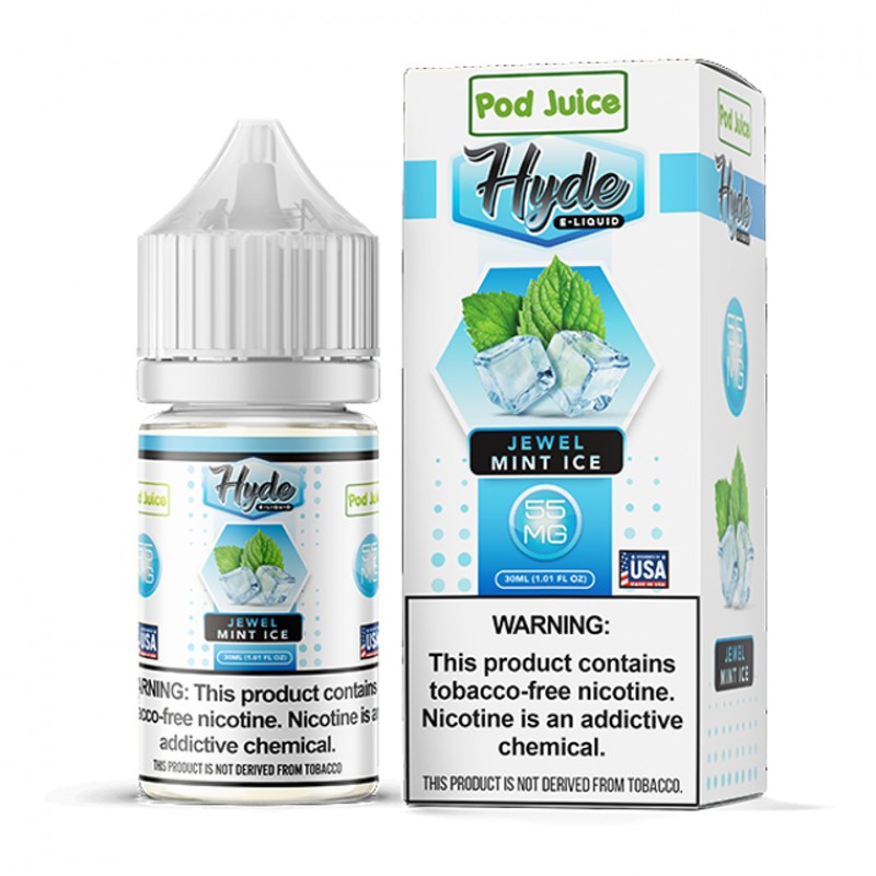 Jewel Mint Ice by Pod Juice - Hyde TFN Salt 30mL