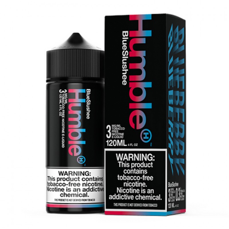 Blue Slushee Tobacco-Free Nicotine By Humble E-Liquid