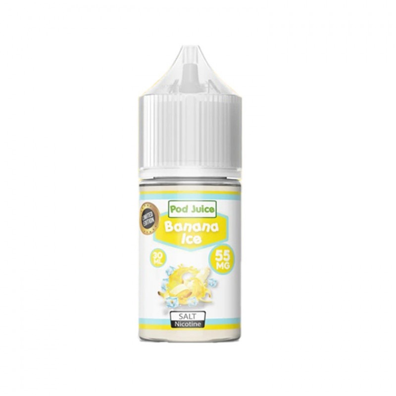 Banana Ice Salt by Pod Juice E-Liquid