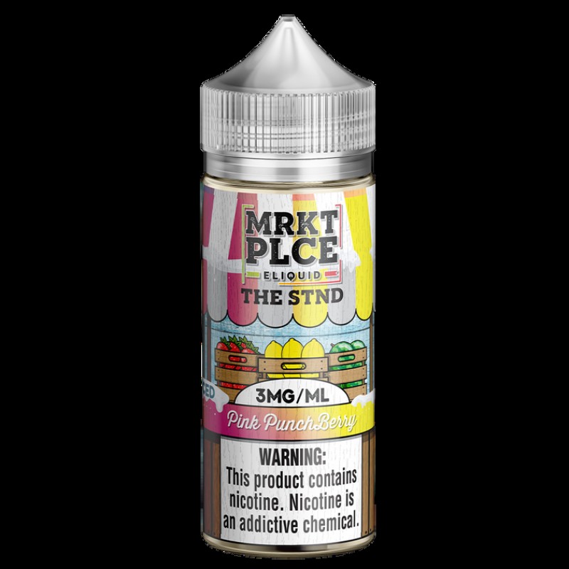 Iced Pink Punch Berry By MRKT PLCE Series E-Liquid