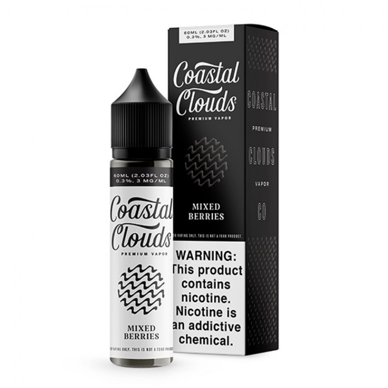 Mixed Berries By Coastal Clouds E-Liquid