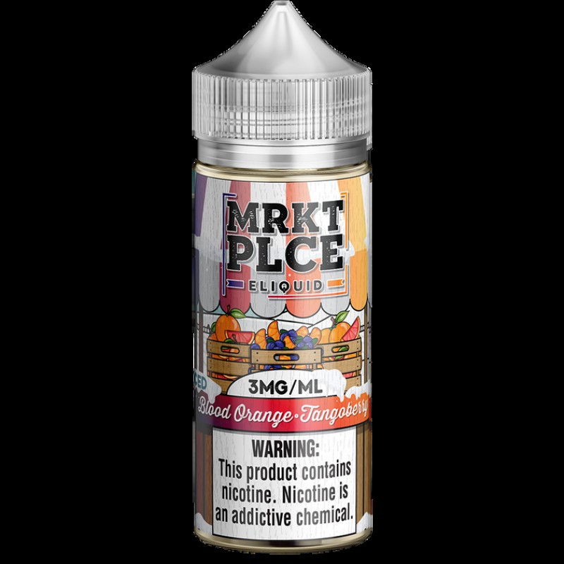 Iced Blood Orange Tango Berry By MRKT PLCE Series E-Liquid