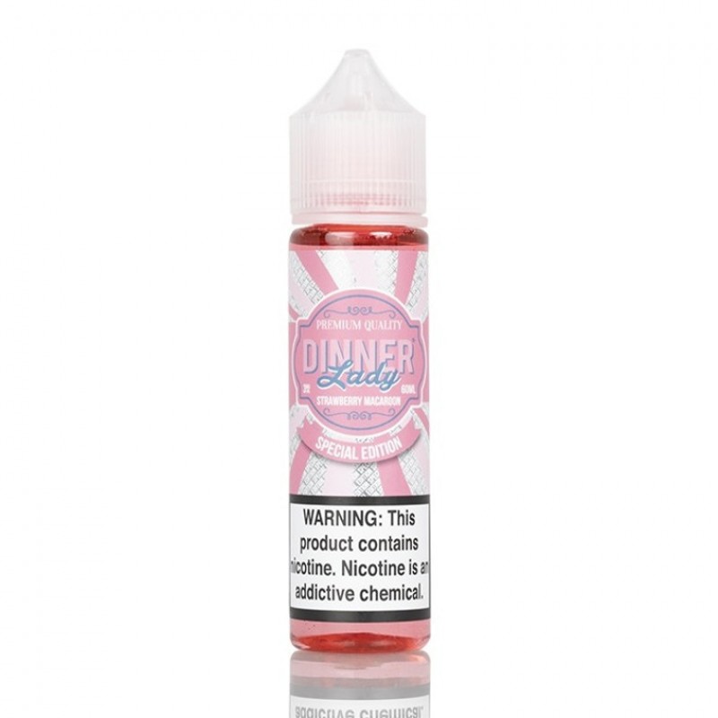 Strawberry Macaroon By Dinner Lady E-Liquid