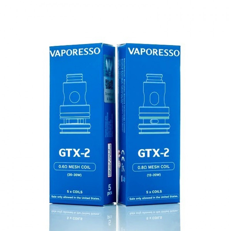 Vaporesso GTX-2 Coils | 5-Pack
