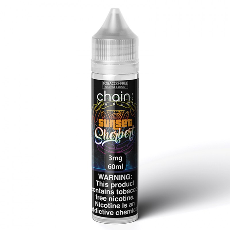 Sunset Sherbert by Chain Vapez Series 120mL (2x60mL)