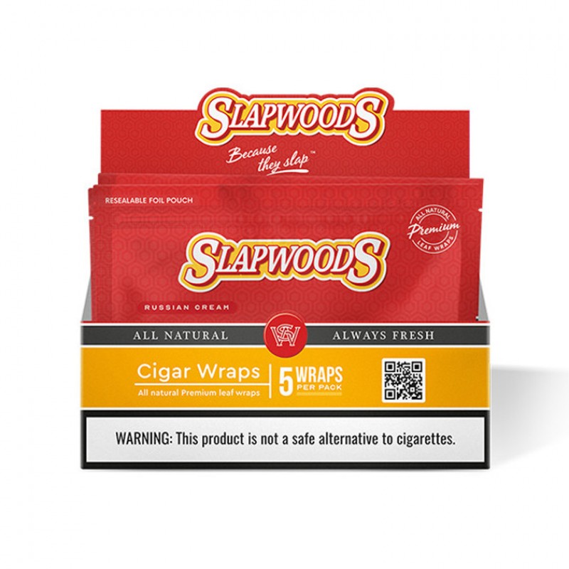 Slapwoods Cigar Wraps – 5 Wraps Single Pack