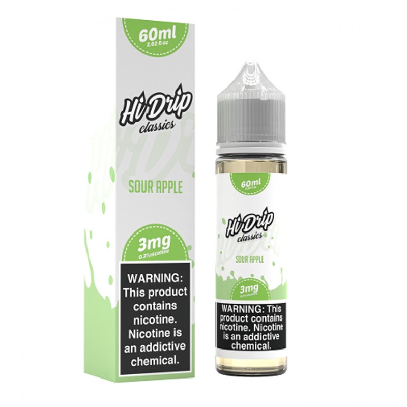 Sour Apple by Hi-Drip Classics E-Liquid