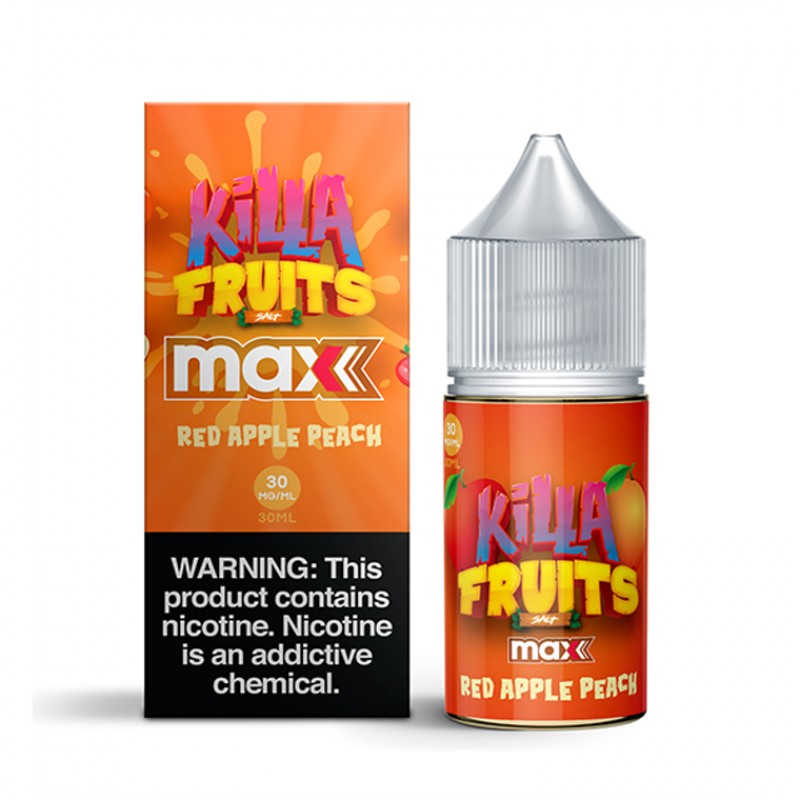 Red Apple Peach by Killa Fruits Salt Max TFN Salts 30mL