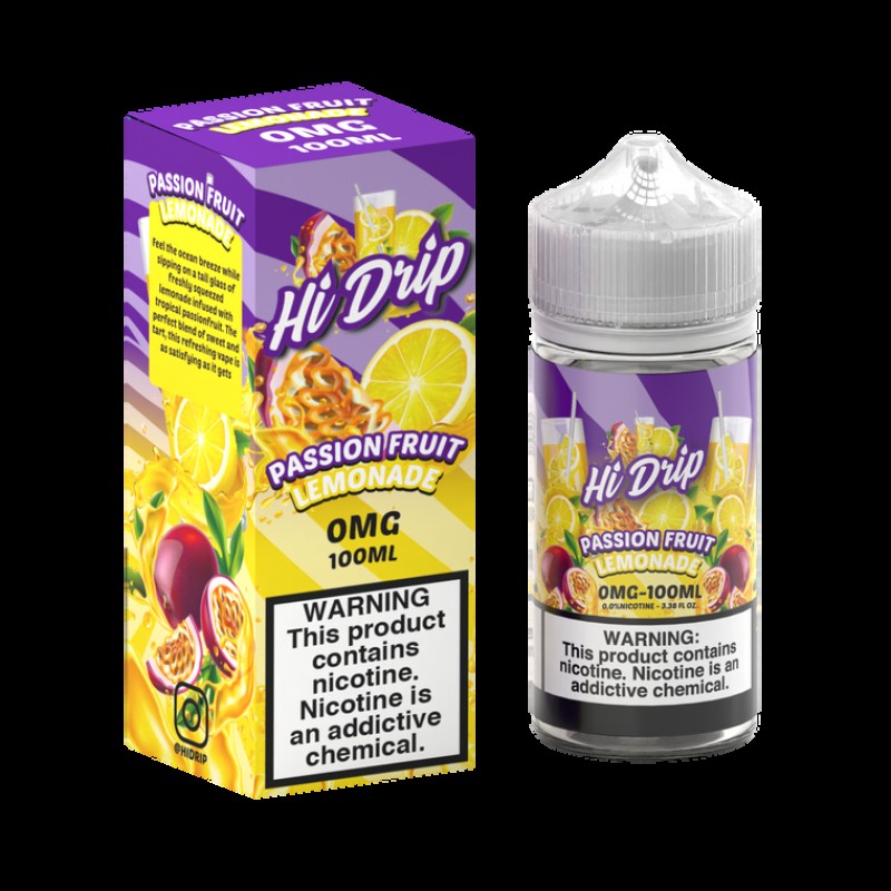 Passionfruit Fruit Lemonade by Hi Drip 100mL