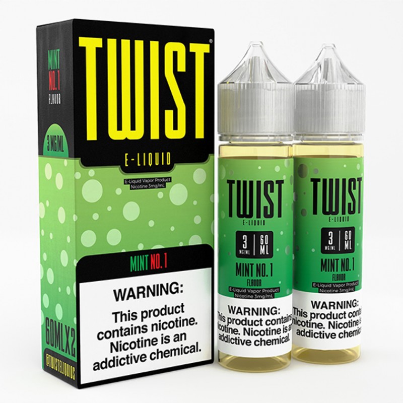 Mint No.1 By Twist E-Liquid (2x60ml)