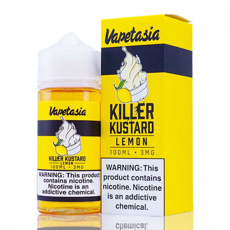 Killer Kustard Lemon by Vapetasia E-Liquid