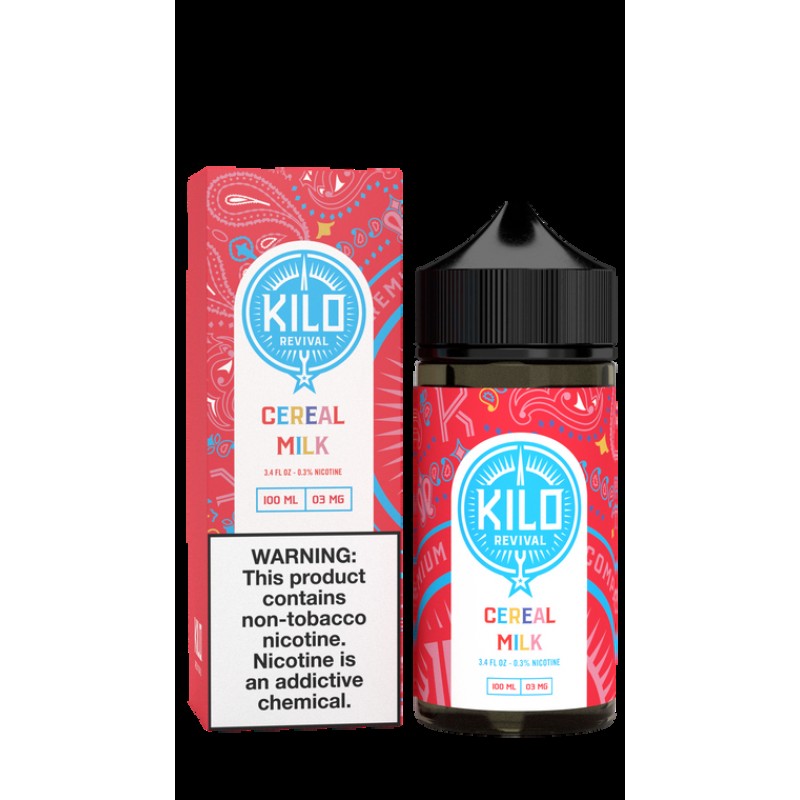 Cereal Milk by Kilo Revival Tobacco-Free Nicotine E-Liquid