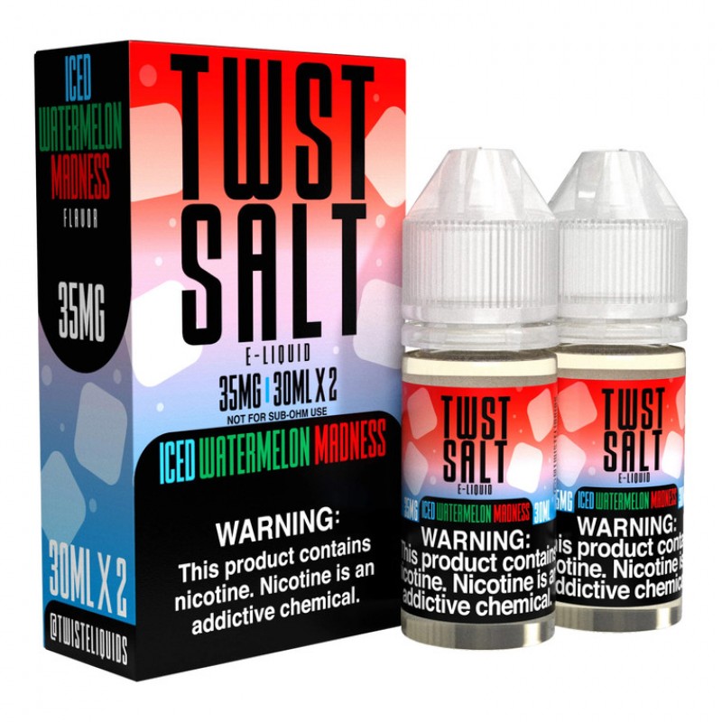 Watermelon Madness Iced By Twist Salts E-Liquid