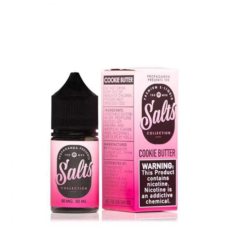 Cookie Butter by Propaganda Salt E-Liquid